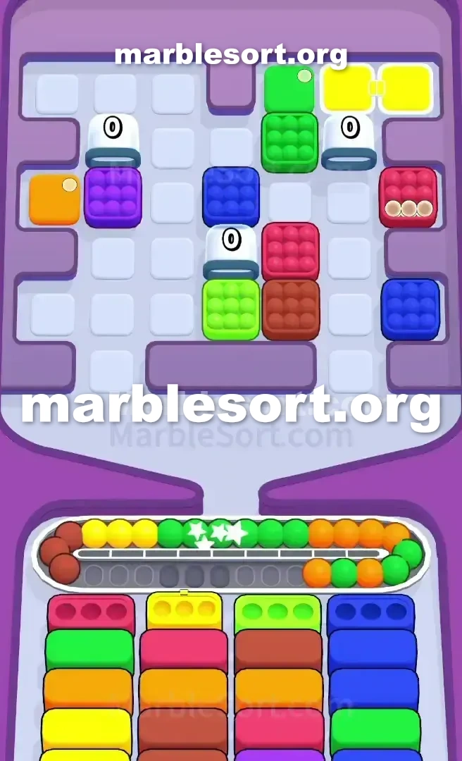 Marble Sort Level 708 screenshot 3
