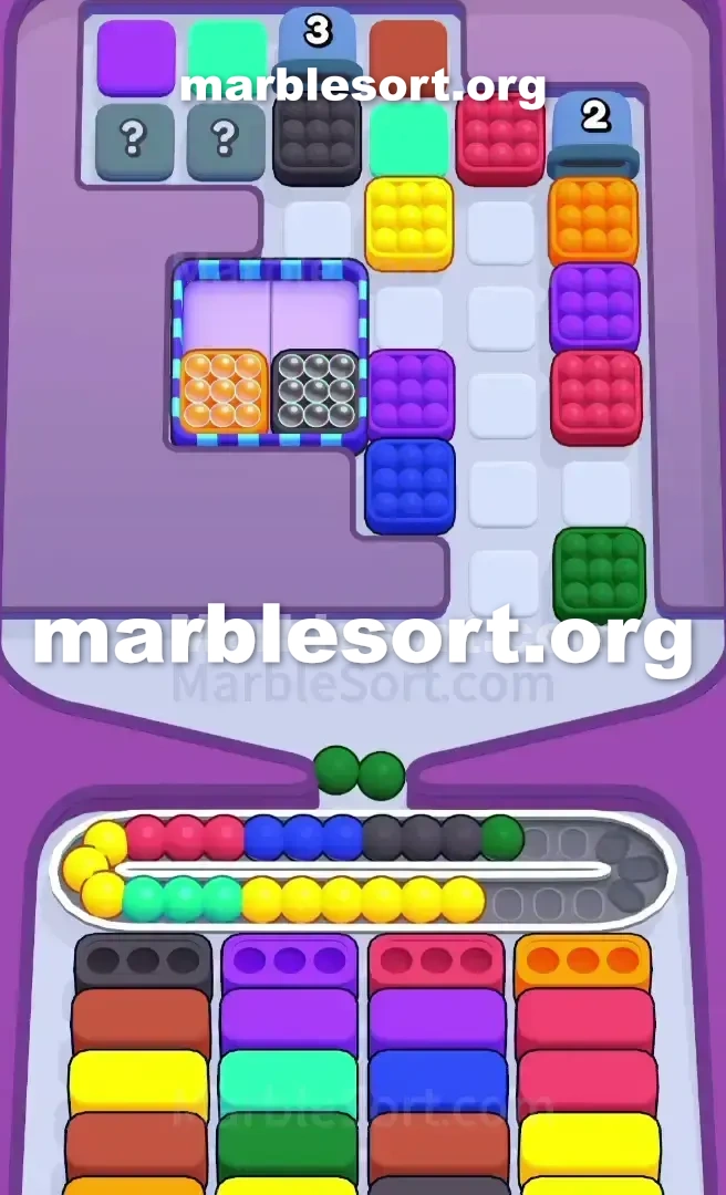 Marble Sort Level 709 screenshot 2