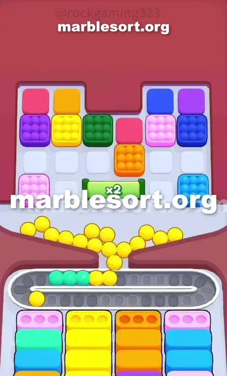 Marble Sort Level 71 screenshot 2