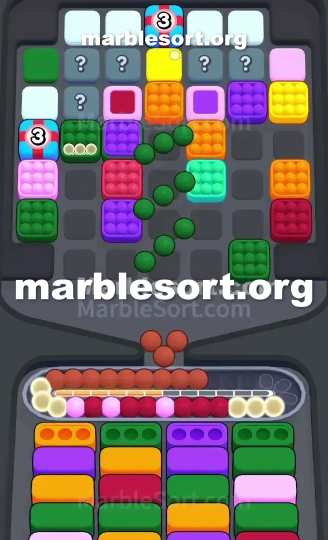 Marble Sort Level 710 screenshot 2