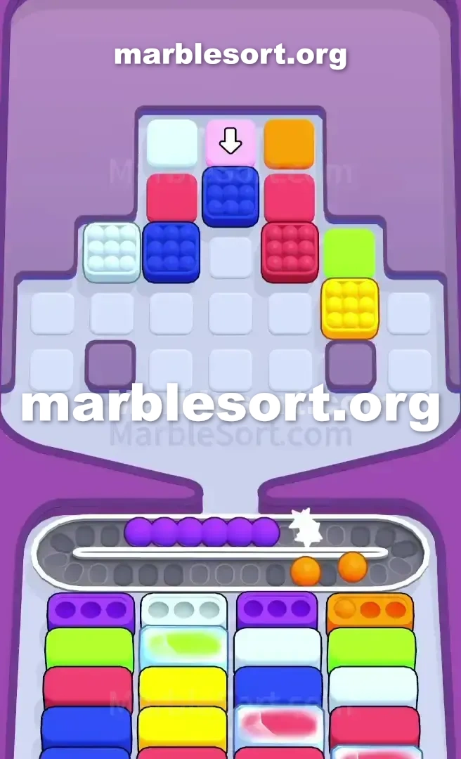 Marble Sort Level 711 screenshot 3