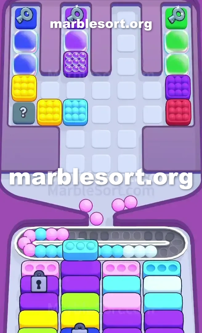 Marble Sort Level 712 screenshot 3