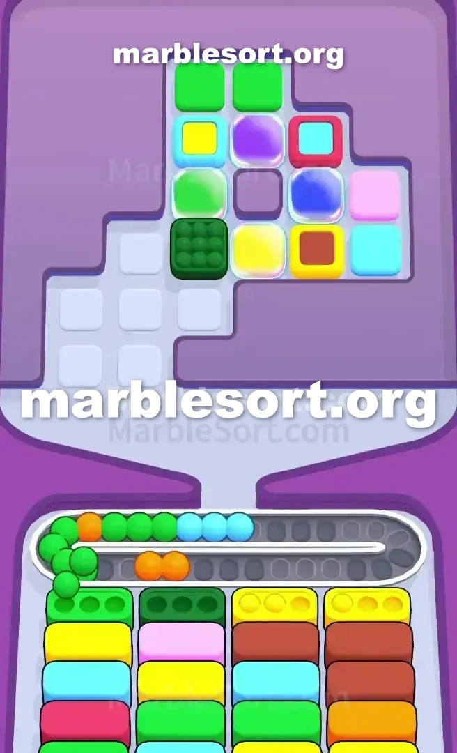 Marble Sort Level 715 screenshot 2