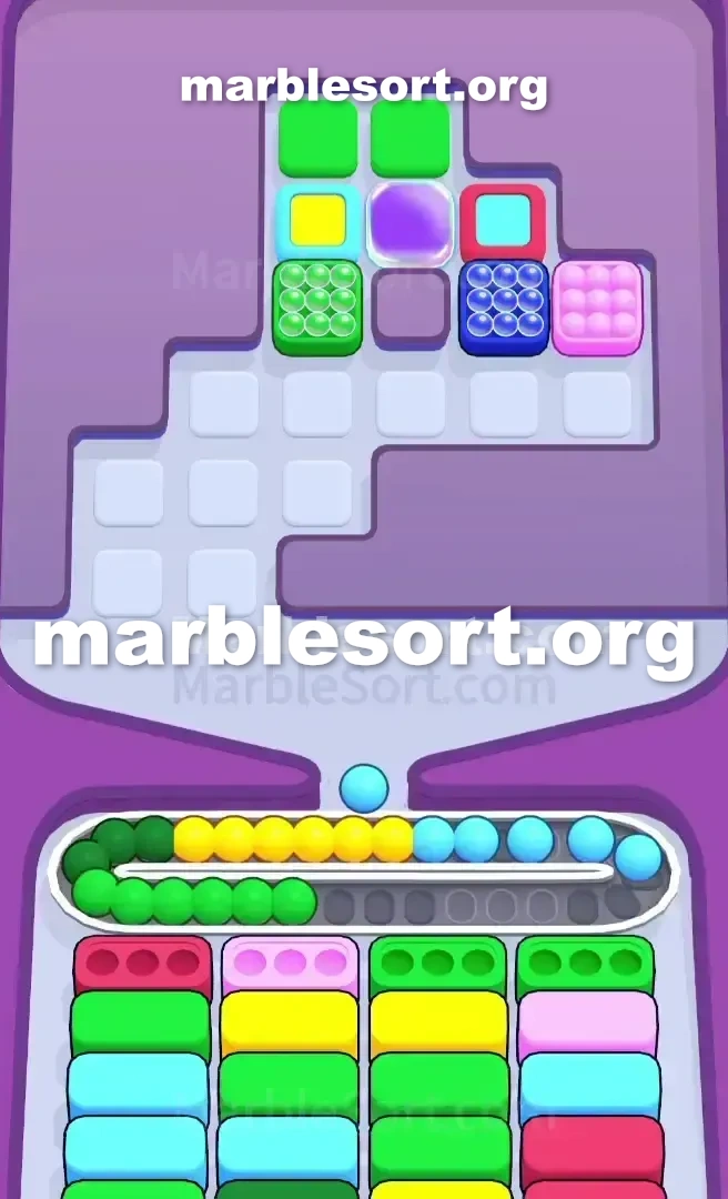 Marble Sort Level 715 screenshot 3