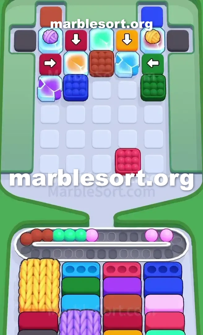 Marble Sort Level 718 screenshot 2