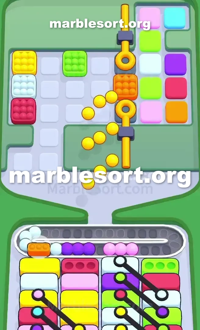 Marble Sort Level 722 screenshot 2