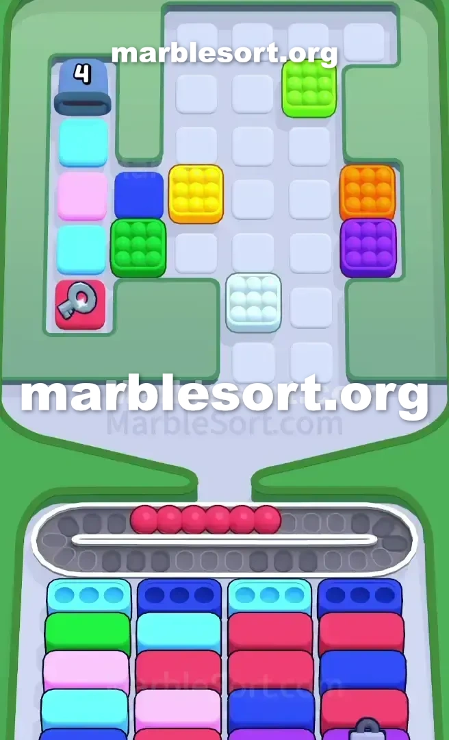 Marble Sort Level 723 screenshot 3