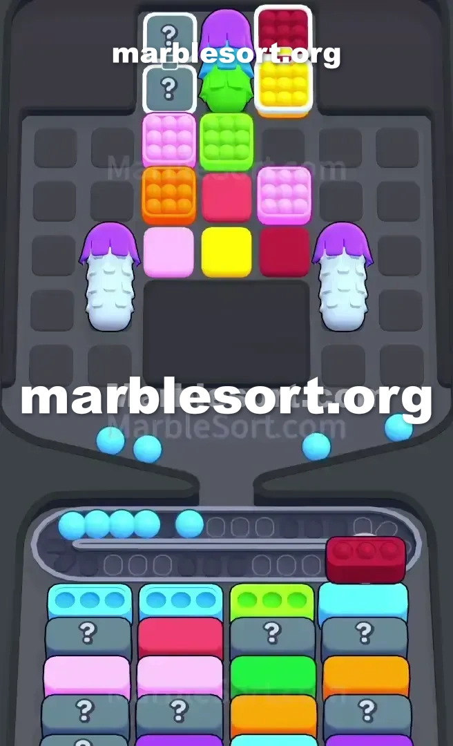 Marble Sort Level 724 screenshot 2