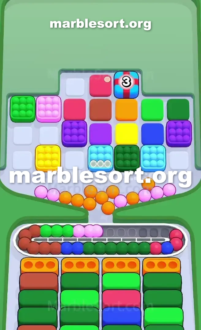 Marble Sort Level 725 screenshot 2