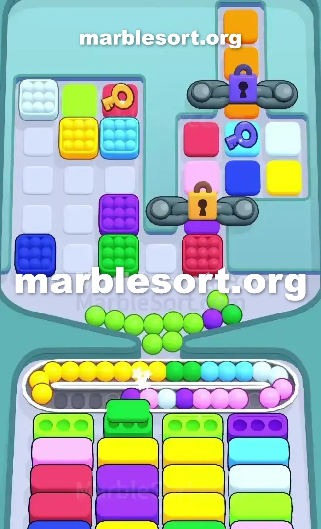 Marble Sort Level 731 screenshot 2
