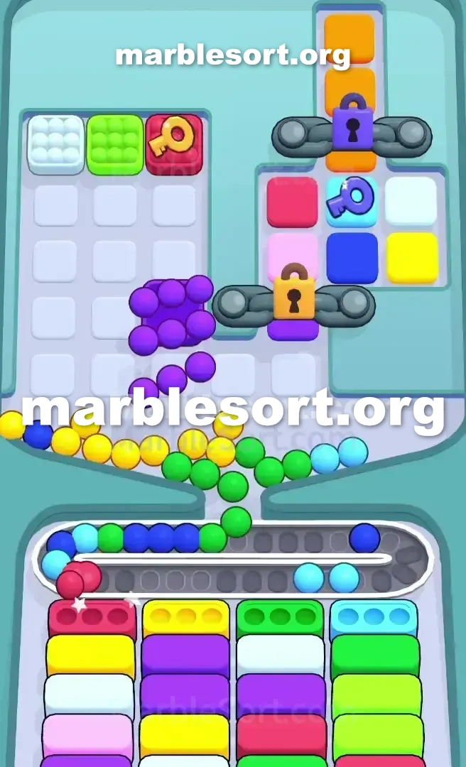 Marble Sort Level 731 screenshot 3