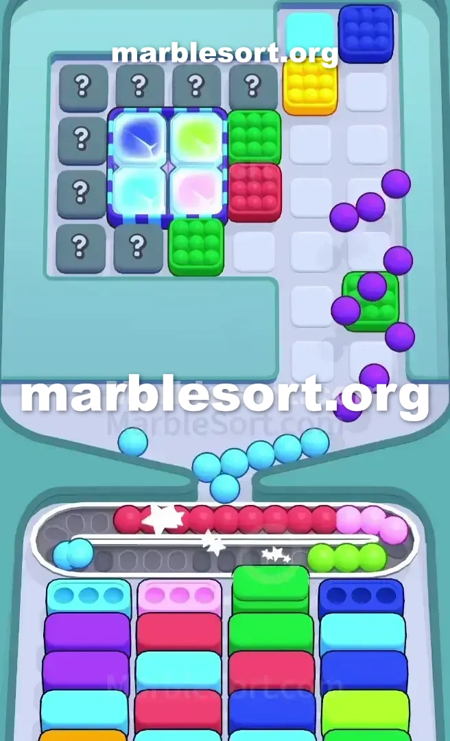 Marble Sort Level 732 screenshot 2
