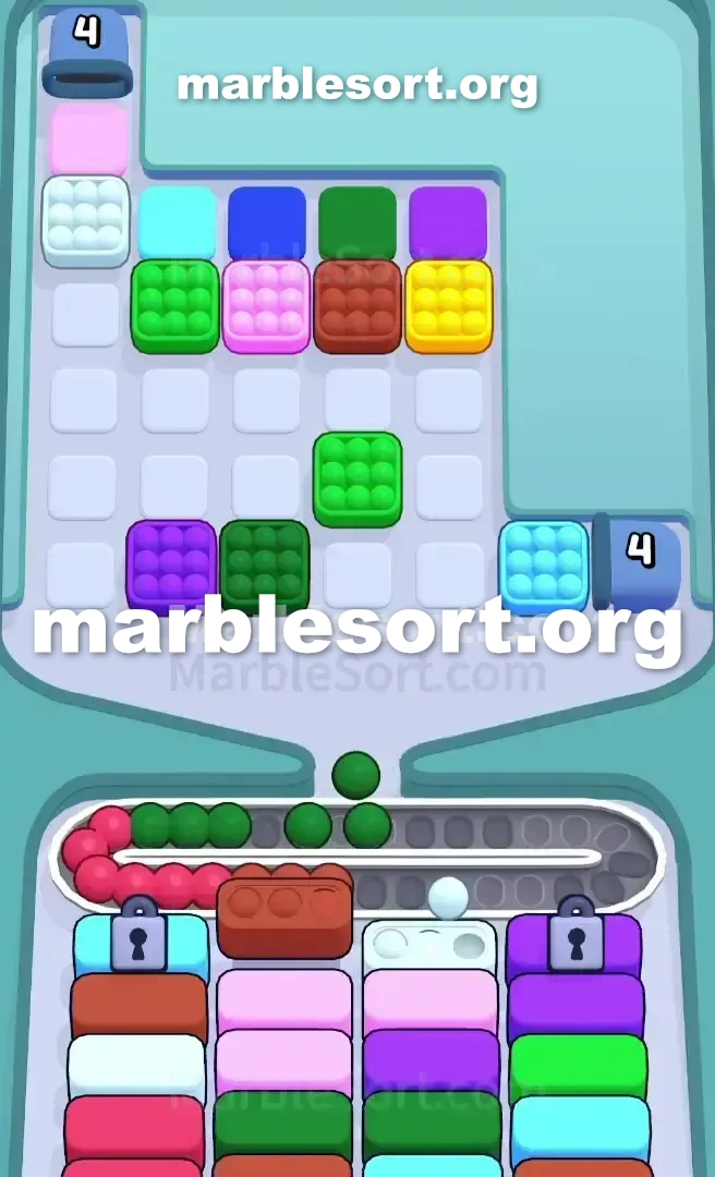 Marble Sort Level 733 screenshot 2