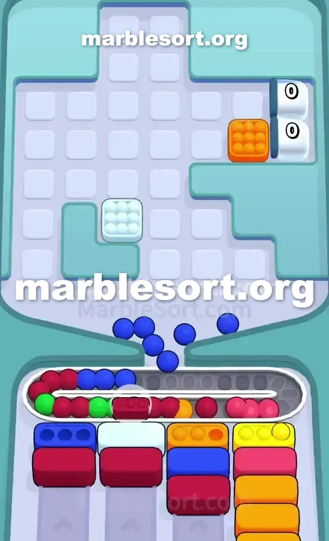 Marble Sort Level 735 screenshot 4