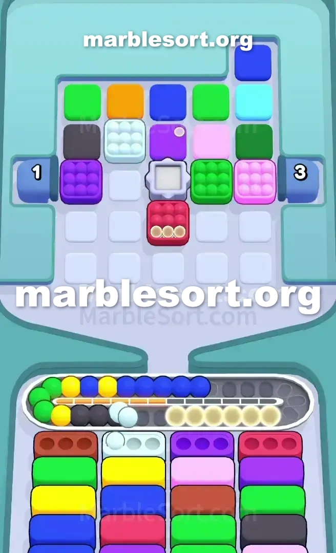 Marble Sort Level 736 screenshot 2