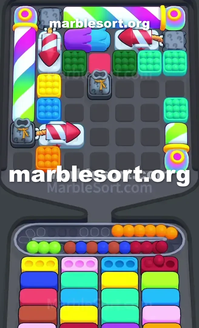 Marble Sort Level 737 screenshot 2