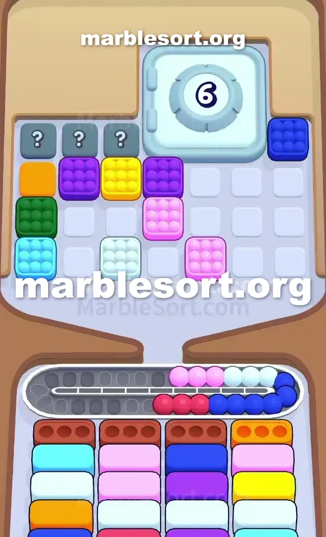 Marble Sort Level 738 screenshot 2