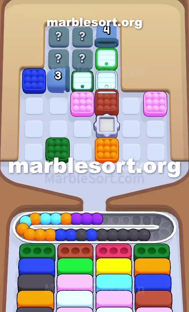 Marble Sort Level 739 screenshot 2