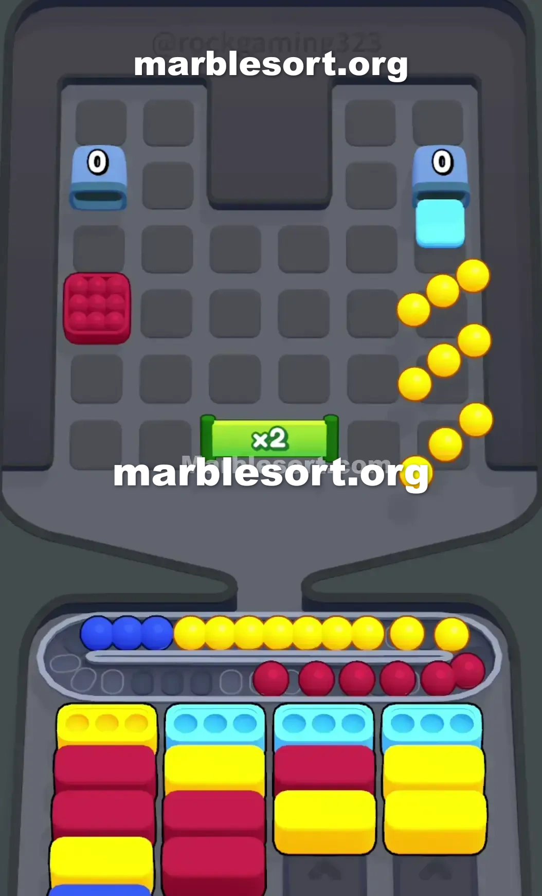 Marble Sort Level 74 screenshot 4
