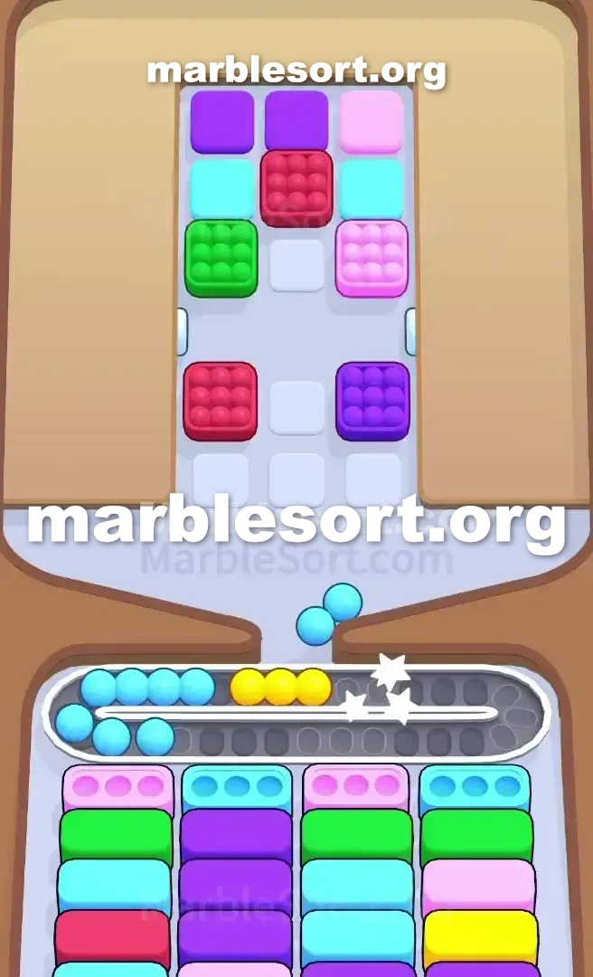 Marble Sort Level 741 screenshot 2