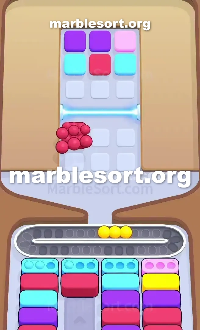Marble Sort Level 741 screenshot 3