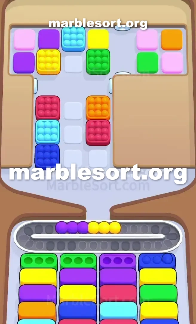 Marble Sort Level 742 screenshot 2