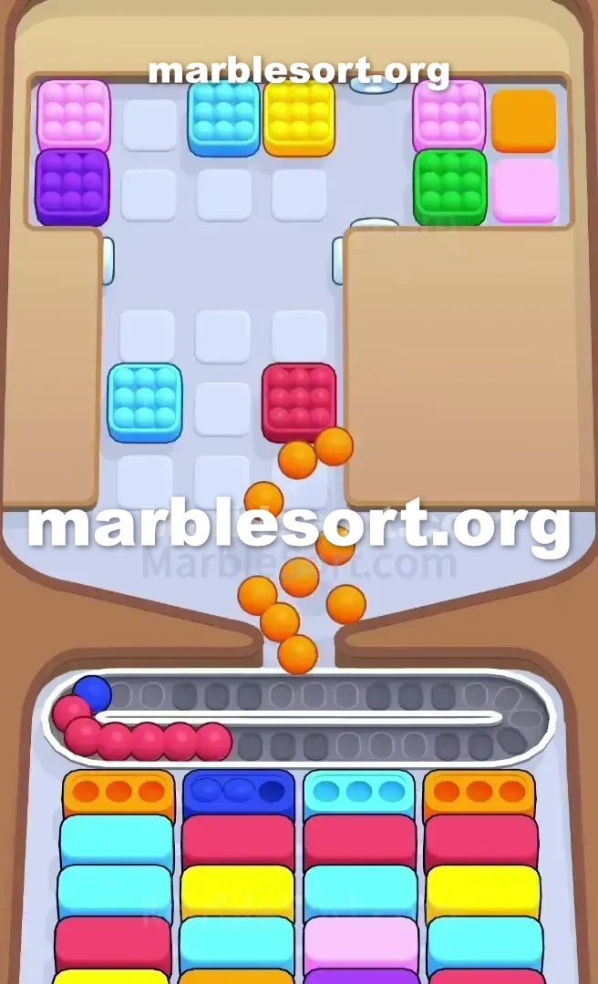 Marble Sort Level 742 screenshot 3
