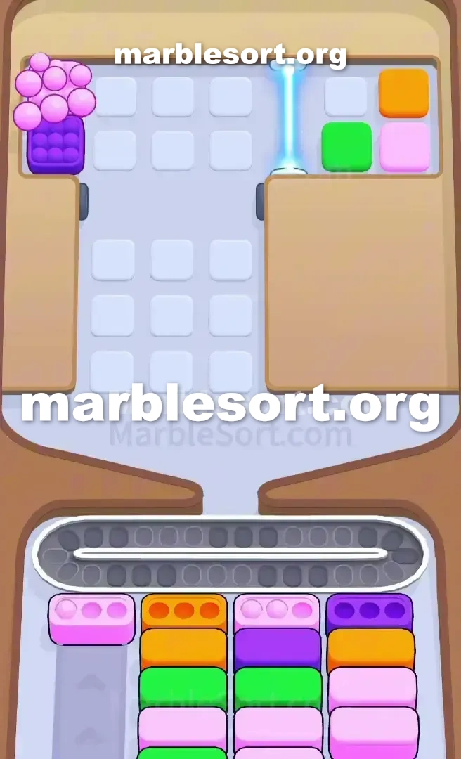 Marble Sort Level 742 screenshot 4