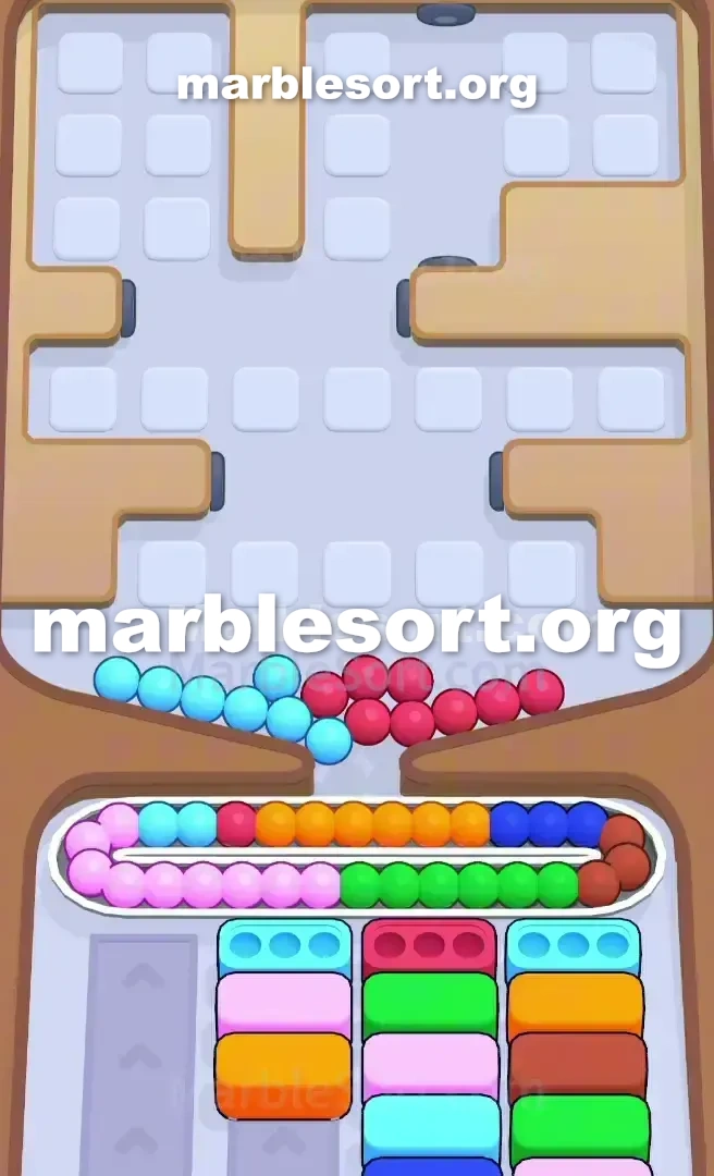 Marble Sort Level 743 screenshot 4