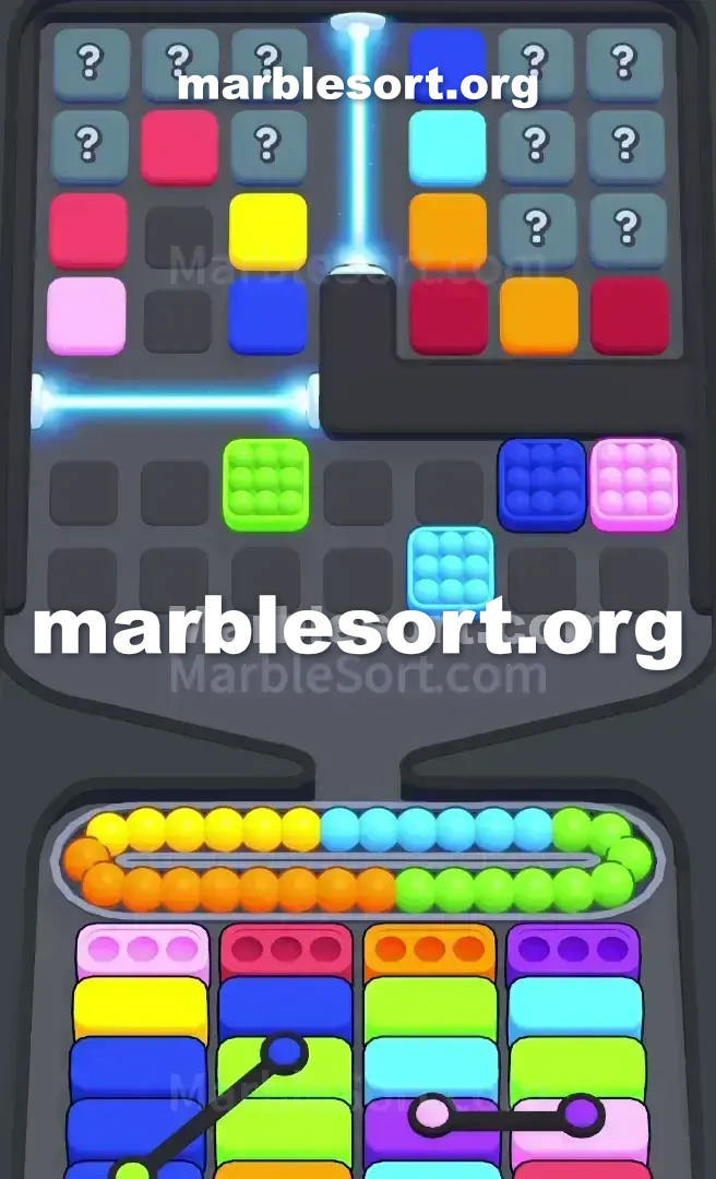 Marble Sort Level 744 screenshot 2