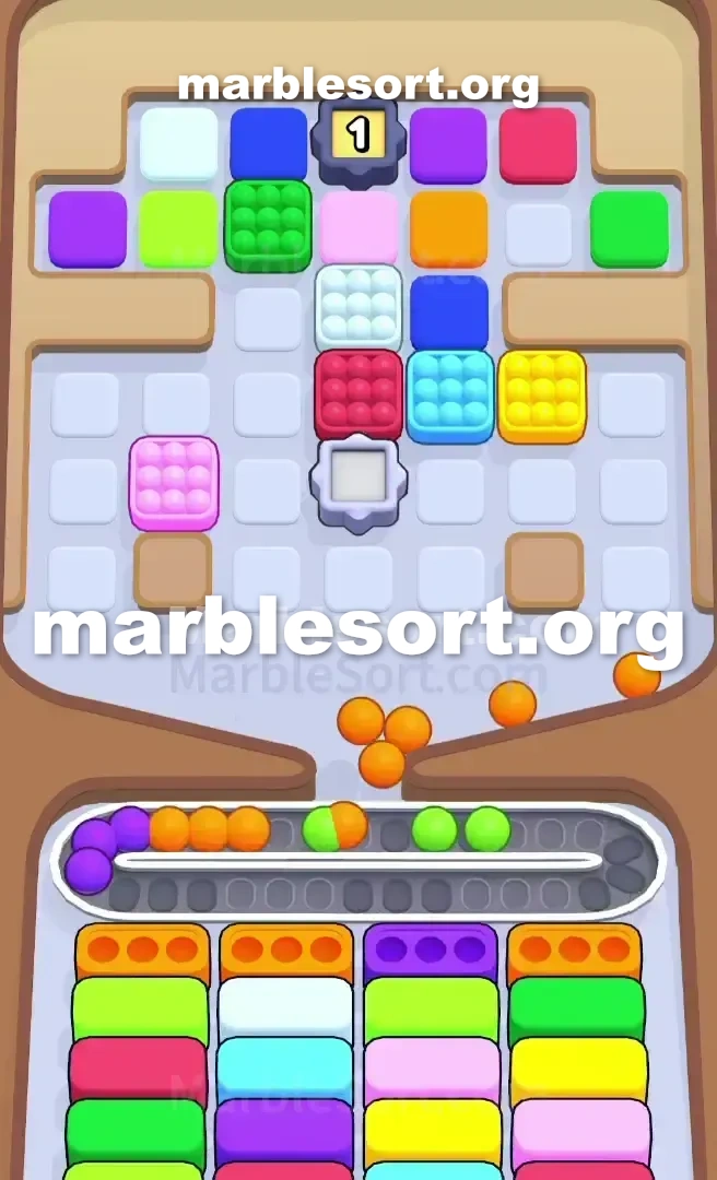 Marble Sort Level 748 screenshot 3
