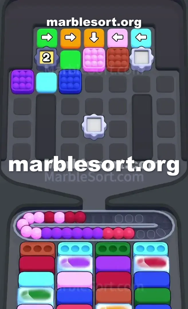 Marble Sort Level 754 screenshot 3