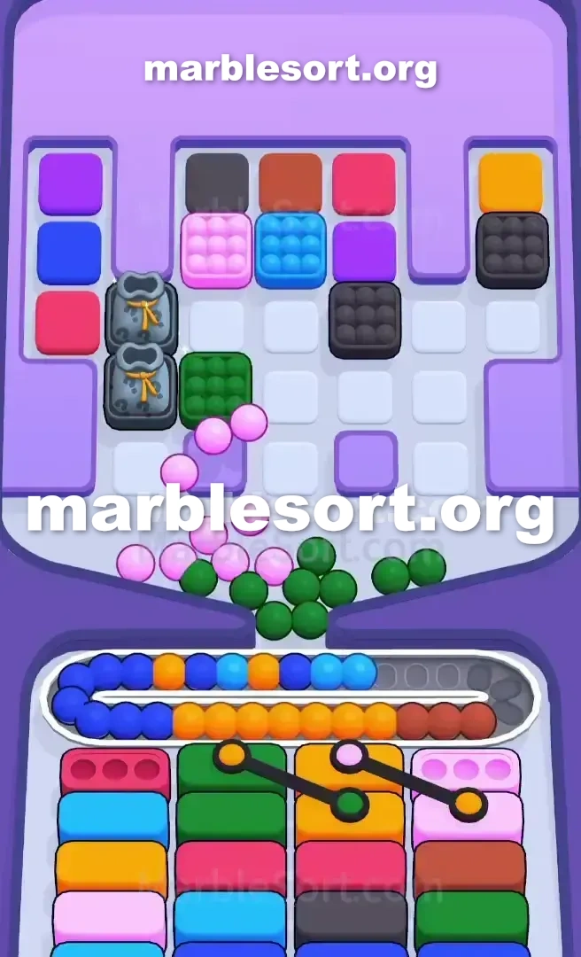 Marble Sort Level 755 screenshot 2