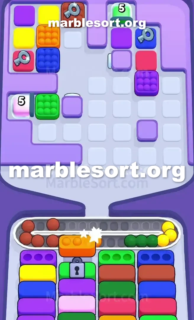 Marble Sort Level 756 screenshot 2