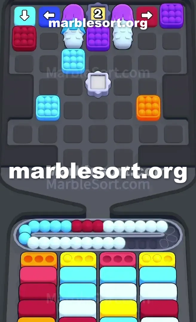 Marble Sort Level 757 screenshot 3