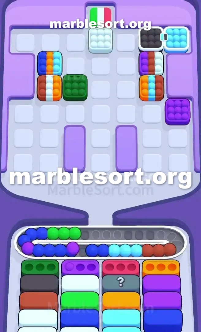 Marble Sort Level 758 screenshot 3