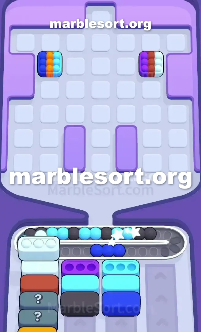 Marble Sort Level 758 screenshot 4