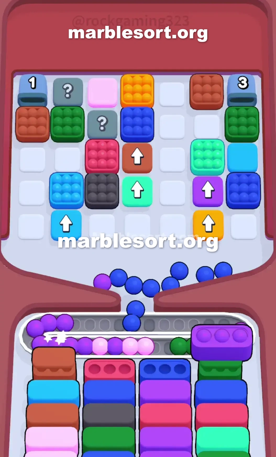 Marble Sort Level 76 screenshot 2