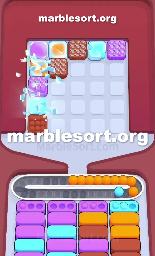 Marble Sort Level 761 screenshot 3