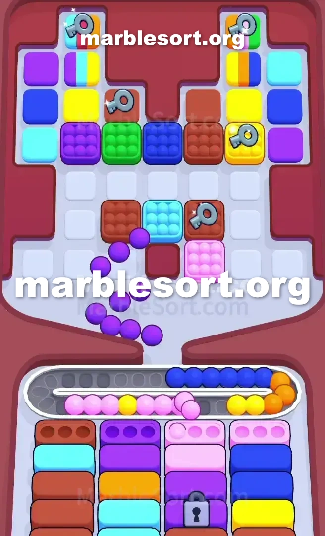 Marble Sort Level 762 screenshot 2
