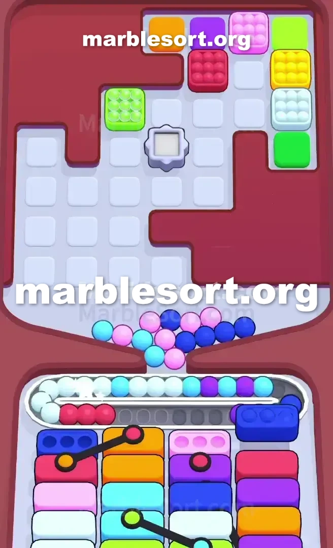 Marble Sort Level 763 screenshot 3