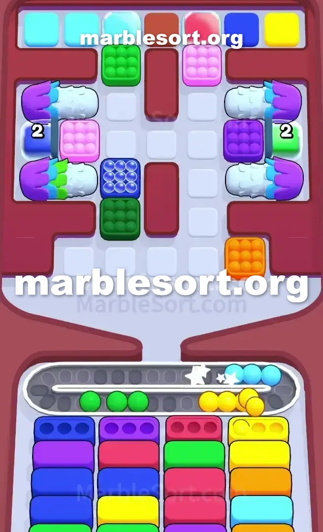 Marble Sort Level 769 screenshot 2