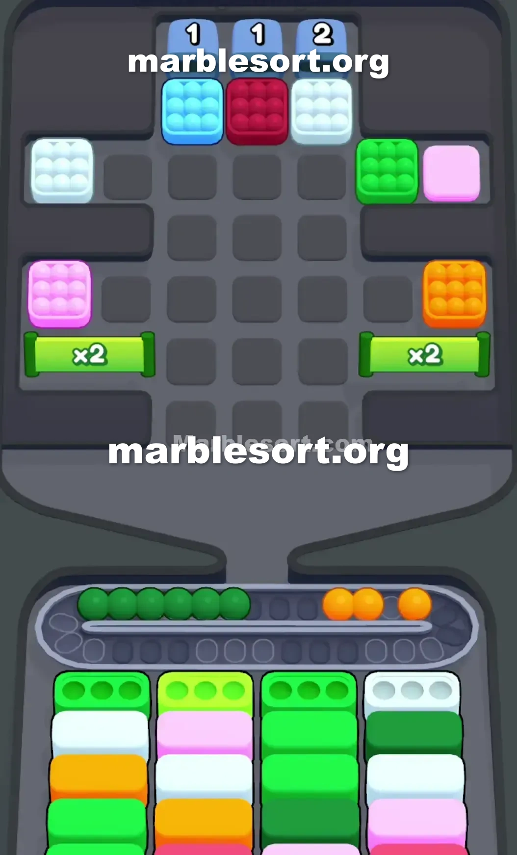 Marble Sort Level 77 screenshot 3
