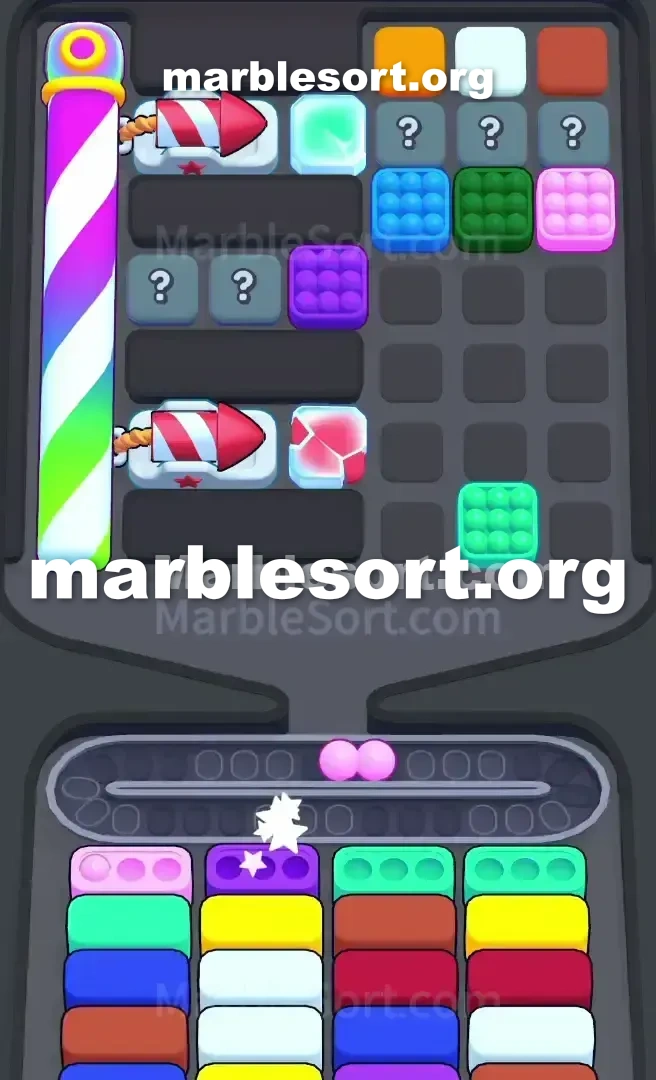 Marble Sort Level 777 screenshot 2