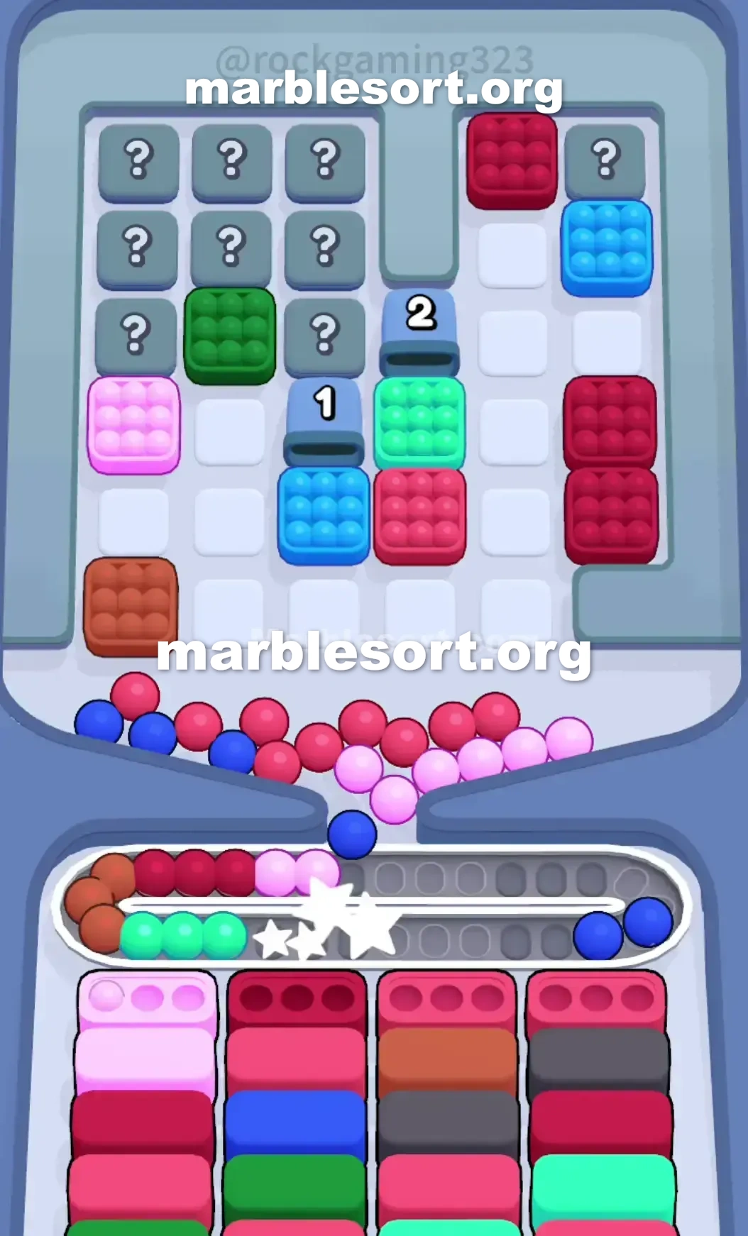 Marble Sort Level 78 screenshot 2