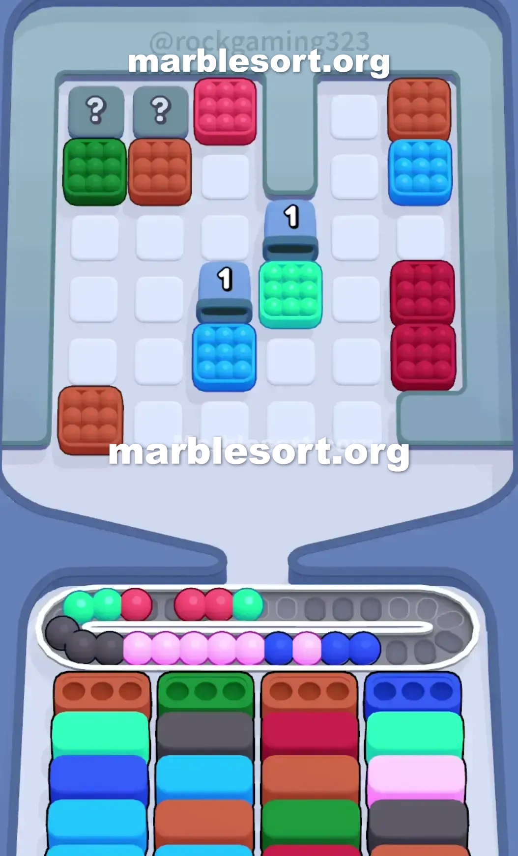Marble Sort Level 78 screenshot 3