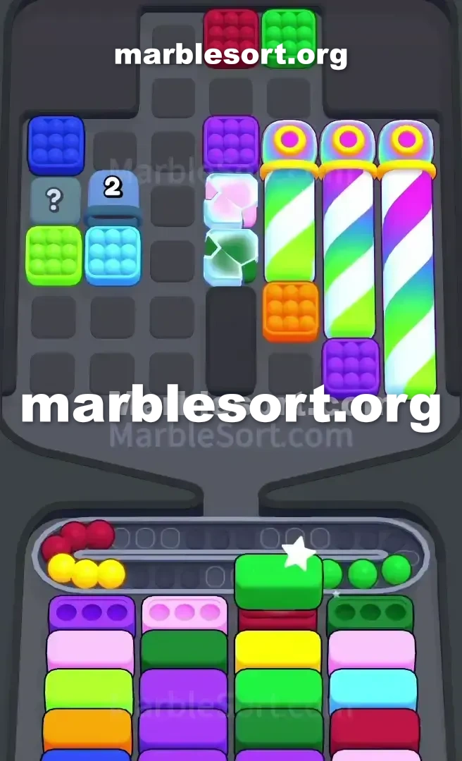 Marble Sort Level 784 screenshot 2