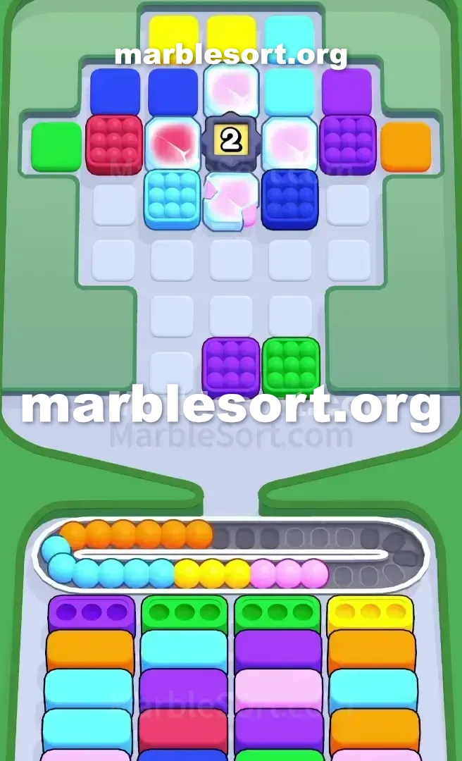 Marble Sort Level 795 screenshot 2