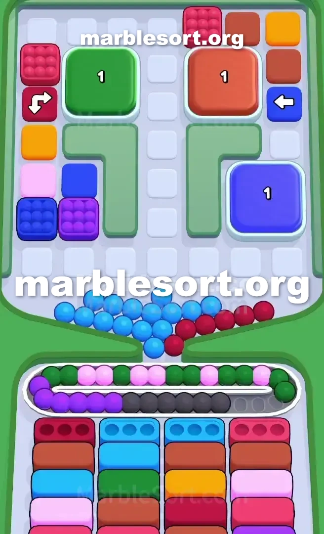 Marble Sort Level 796 screenshot 2