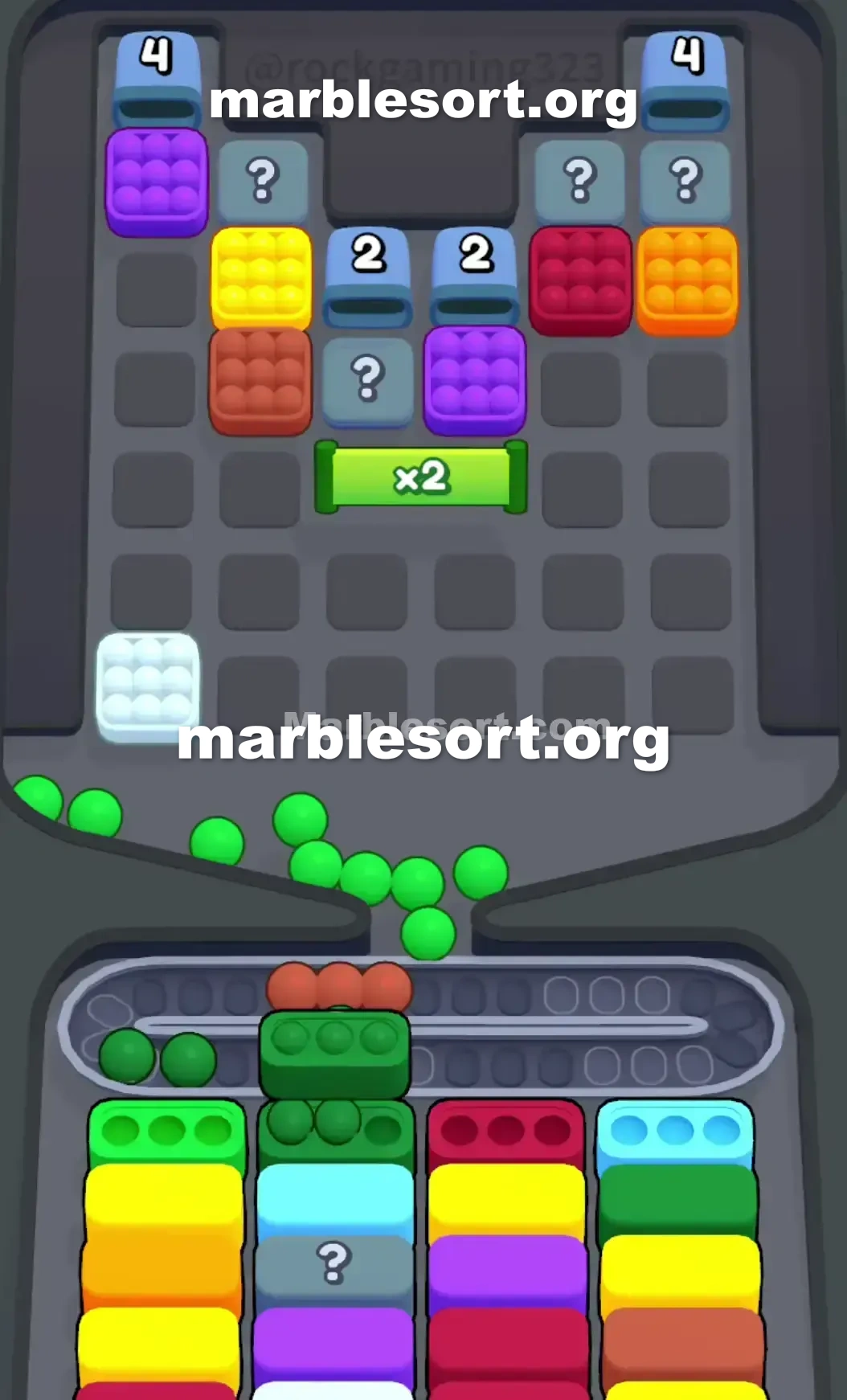 Marble Sort Level 80 screenshot 2